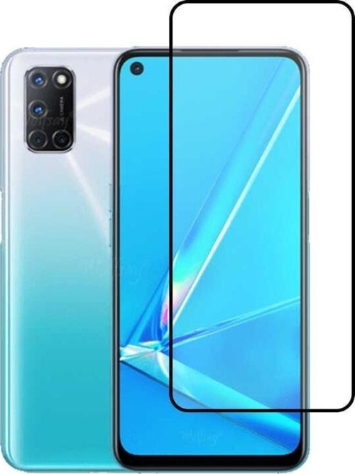 Oppo A52 Zore Kenarları Kırılmaya Dayanıklı Cam Ekran Koruyucu