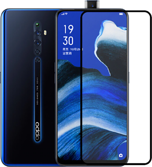 Oppo Reno 2Z Zore Kenarları Kırılmaya Dayanıklı Cam Ekran Koruyucu