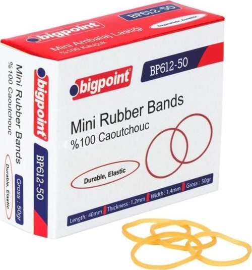 Mini Ambalaj Lastiği 50 Gram %100 Kauçuk