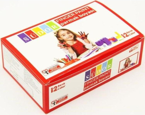 Parmak Boyası 12 Renk x 30 ml