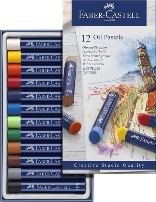 Creative Studio Yağlı Pastel Boya 12 Renk