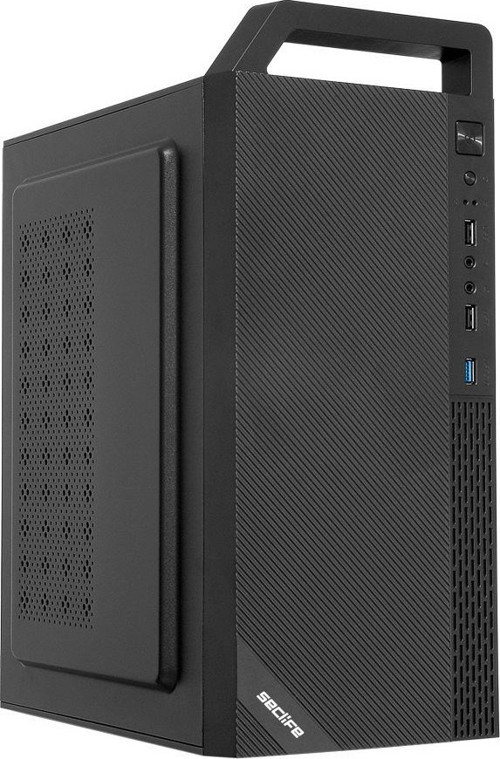 SLC-6525B 300W USB 3.0 Kulplu Siyah Kasa