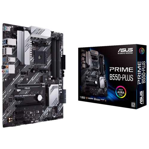PRIME B550-PLUS 4600MHz OC DDR4 Soket AM4 M.2 DP HDMI ATX Anakart