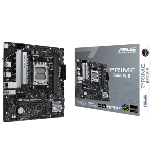 PRIME B650M-R 7200MHz OC DDR5 Soket AM5 M.2 HDMI mATX Anakart