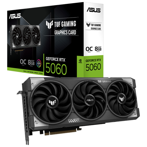 TUF Gaming GeForce RTX 5060 OC Edition 8GB GDDR7 DLSS 4 128 Bit Ekran Kartı