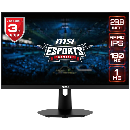 G244F E2 23.8" 180Hz 1ms HDMI DP FreeSync Premium FHD Rapid IPS Gaming Monitör