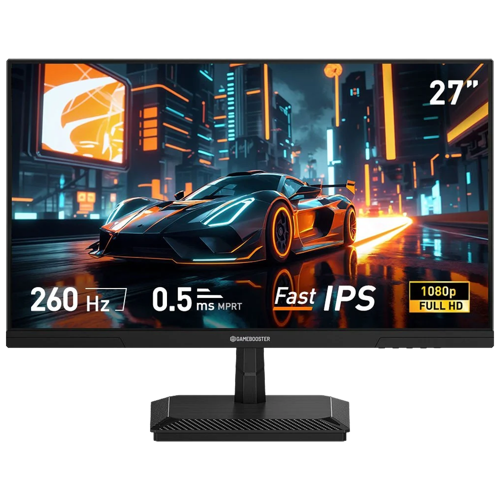 GB-27F260FF 27'' 260Hz 0.5ms HDMI DP FreeSync Adaptive Sync HDR10 FHD Fast IPS Gaming Monitör