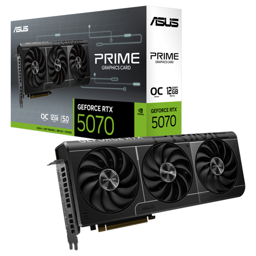 PRIME GeForce RTX 5070 OC Edition 12GB GDDR7 DLSS 4 192 Bit Ekran Kartı