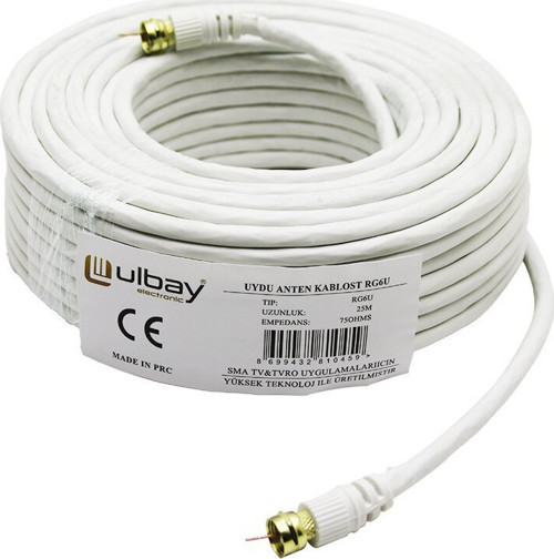 RG6U Uydu Anten Kablosu 25 mt
