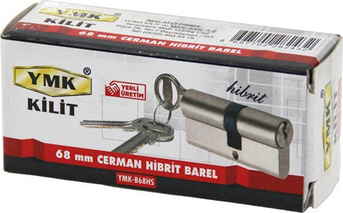 Yuma YMK-B68HS Cerman Barel 68mm 3 Anahtar Hibrit Ambalaj Nikel Saten