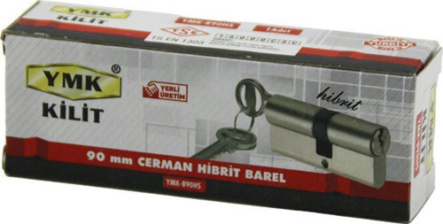 Yuma YMK-B90HS Cerman Barel 90mm 2 Anahtar Hibrit Ambalaj Nikel Saten