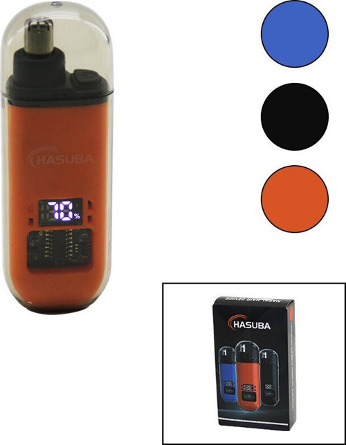 HS-246 (USB Şarjlı Burun ve Kulak ve Yanak Kıl Tüy Temizleme Makinesi 3.7V Şarj Göstergeli
