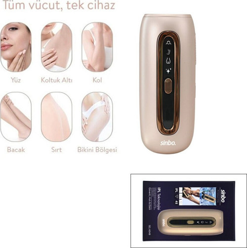 SEL-6048 Buz Lazer Epilatör ve Epilasyon Cihazı 3İN1 9 Kademe LCD Ekran Tüm Vücut Uygun IPL
