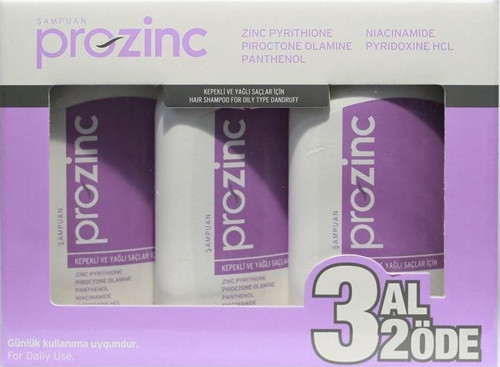 3al 2öde 3x300ml (Kepekli ve yağlı Saçlar) Şampuan 3x300 ml