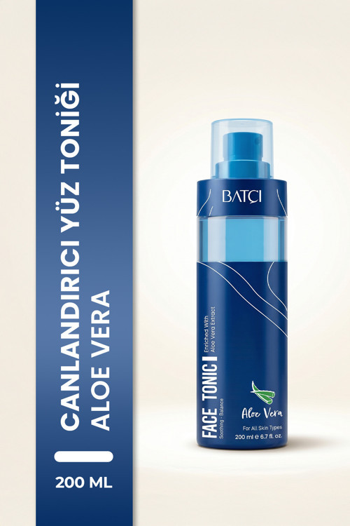 Aloe Vera & Niacinamide Yüz Toniği – Gözenek Sıkılaştırıcı, Nemlendirici Cilt Bakım Toniği