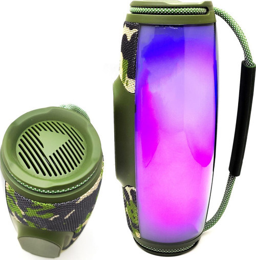Hs-103 Müzik Kutusu Şarjlı Rgb Ledli Bluetooth Usb Tf Fm