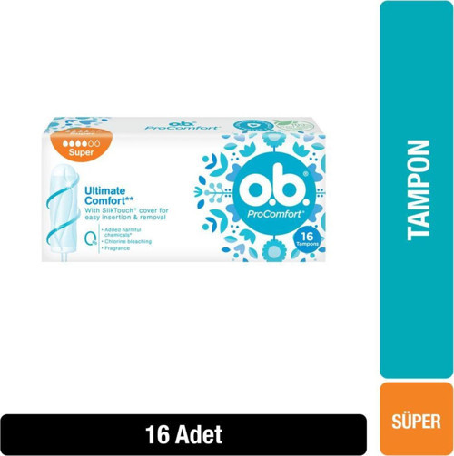 Tampon Süper 16'Lı