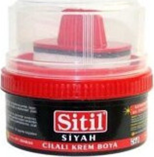 Sitil Krem Ayakkabı Boyası 175ml Siyah - 12'li Paket