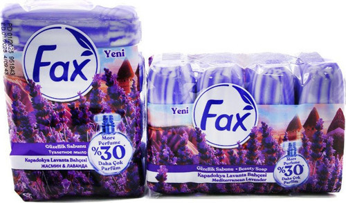 -515483M Kalıp El ve Güzellik Sabun 4x70gr 280gr 4 Adet Lavanta Bahçesi - 24'li Paket