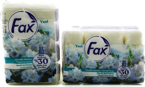 -515487M Kalıp El ve Güzellik Sabun 4x70gr 280gr 4 Adet Beyaz Sabun - 24'li Paket