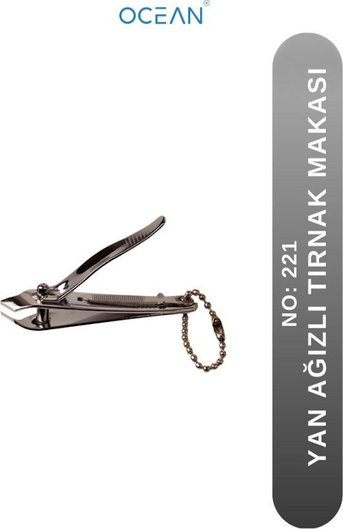 Ocean Yan Tırnak Makası Metal ASU-221
