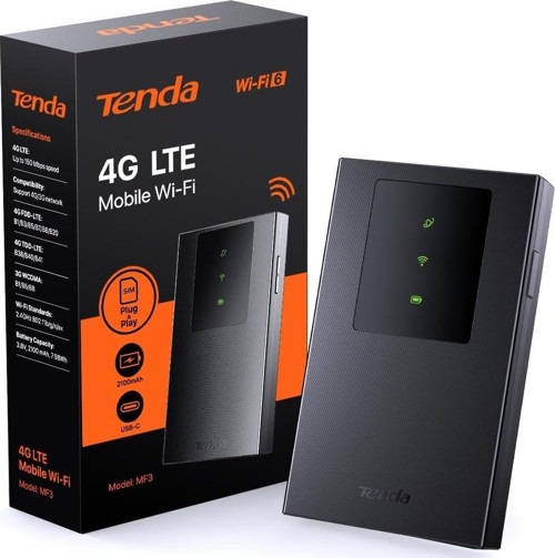 MF3 4G LTE WiFi6 Bataryalı Taşınabilir Mobil Router