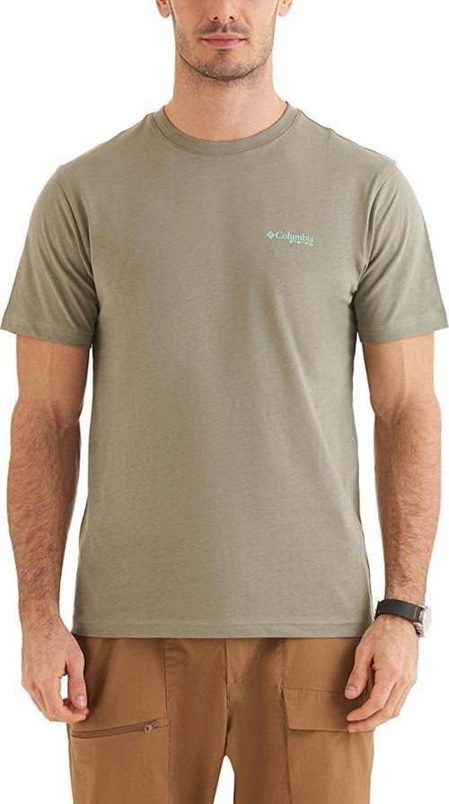 Cs0373 Csc M Pfg Tarpon Print Ss Tee Erkek T-Shirt