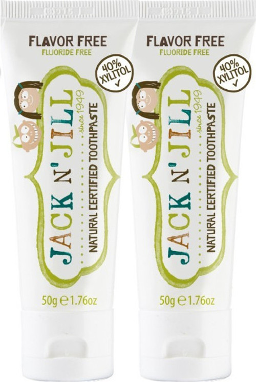 Jack N' Jill Jack N’jill Doğal Sertifikalı Diş Macunu - Aromasız 2’li Paket (2X50G)