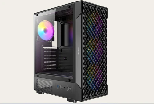 VX320 ARGB 750W 80+ BRONZE 4xARGB Fan ATX Siyah Mid Tower Gaming (Oyuncu) Kasası