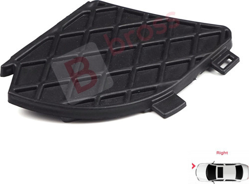 Mercedes E W210 E320 E430 E55 AMG 1999-2003 için Ön Tampon Alt Izgara Kapağı Sağ A2108850253