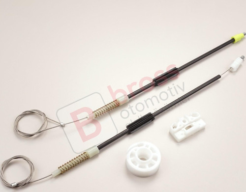 Mercedes S Class W140 1992-1999 4-Kapı Sedan 1407301146 İçin Arka Sol Cam Kriko Tamir Seti
