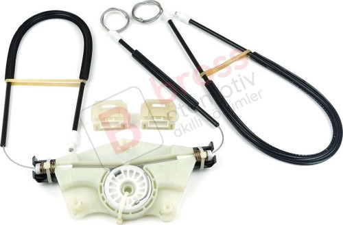 VW New Beetle C1 1C1 1997-2011 3-Kapı HB 1C0837656 İçin Elektrikli Ön Sağ Kapı Cam Kriko Tamir Seti