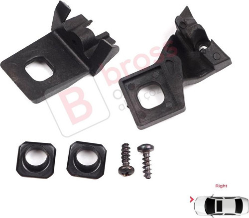 VW Polo MK3 MK4 6N 9N 1994-2008 6Q0998226 İçin Sağ Ön Far Ayak Tamir Seti