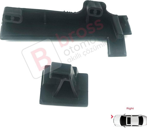 Renault Fluence L3 L30 Z.E. 2009-2020 260101331R İçin Sağ Ön Far Alt Ayak Tamir Seti