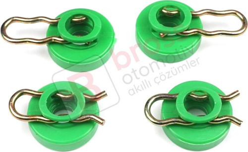 Saab Volvo için 4 Set Cam Kriko Mekanizma Tamir Kılavuzu 4493433 93246015715
