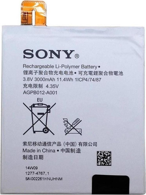 Sony Xperia T2 Ultra Pil Batarya Agpb012A001 ve Tamir Seti