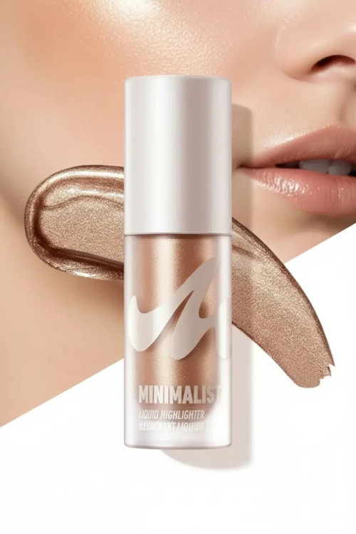Lisanslı Minimalist Serisi Likit Aydınlatıcı No 01 Şampanya Sarısı - Doğal Işıltı Veren ve Aydınlık Highlighter