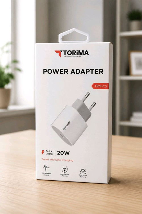 TORİMA 20 W Power Adaptor TRM-C5