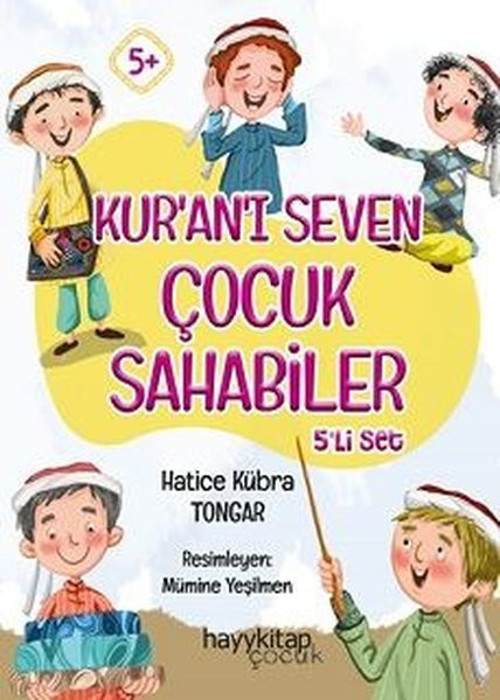 Kuranı Seven Çocuk Sahabiler Seti - 5 Kitap Takım