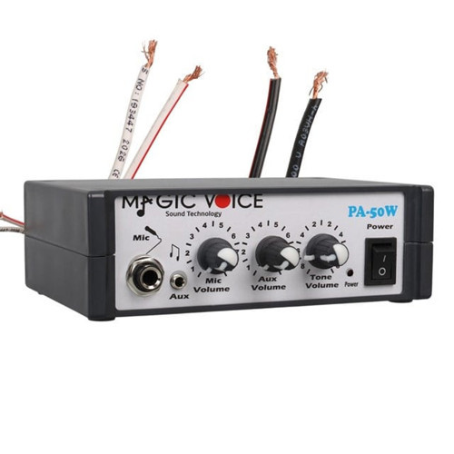 12 Volt 40 Watt Mini Metal Kasa Pazarcı Anfisi