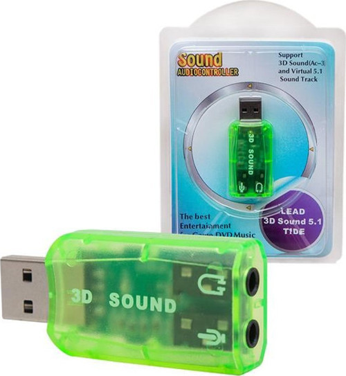 5.1 Channel Usb 2.0 Ses Kartı