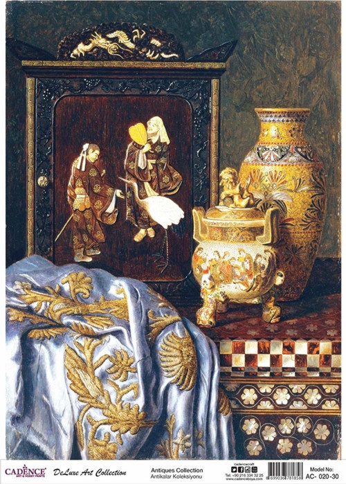 Ac 20 Antikalar Koleksiyonu Pirinç Dekopaj 30X42
