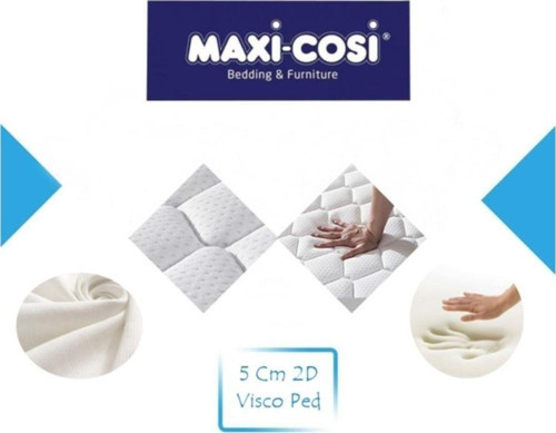 130X200 Cotton Ortopedik Yatak Şiltesi Visco Yatak Pedi
