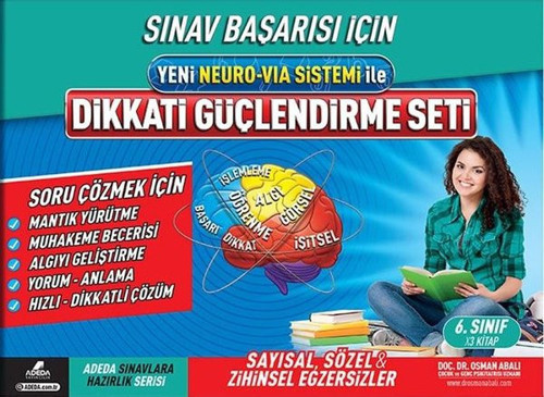 Yeni Neuro-Via Sistemi İle Dikkati Güçlendirme Seti 6.Sınıf 12 Yaş