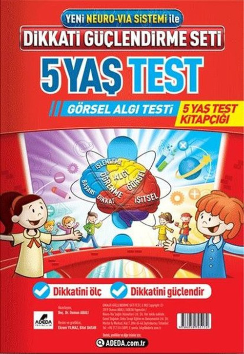 Yeni Neuro-Via Sistemi İle Dikkati Güçlendirme Seti 5 Yaş Test-Görsel Algı Testi