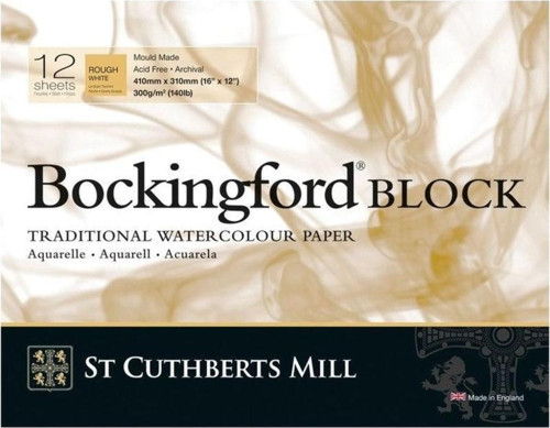 Bockingford Suluboya Blok Rough 300 gr 410x310mm 12 yp