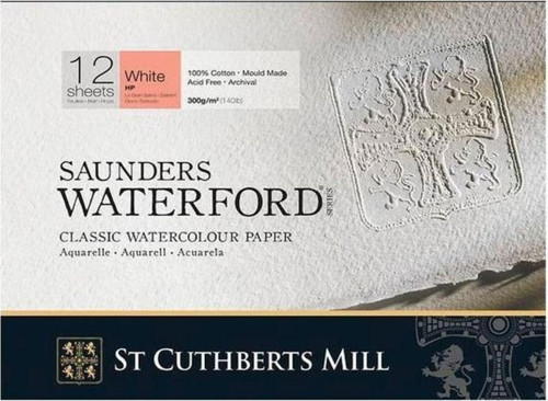 Saunders Waterford Suluboya Blok Hot Pres 300 gr 410x310mm 20 yp