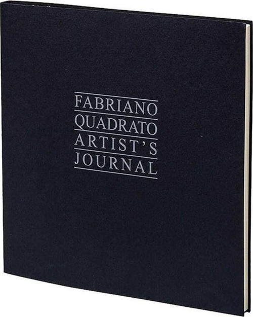 Quadrato Artist's Journal Yazı ve Çizim Defteri 90 gr. 23x23 cm. 96 yp. 4 Renk Kağıt Siyah Kapak