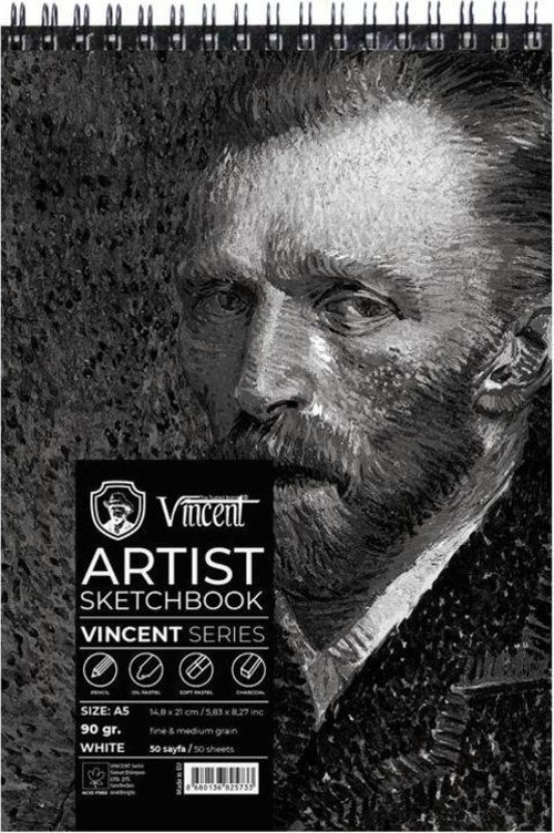 Artist Sketchbook White 90 gr A5 50 Sayfa