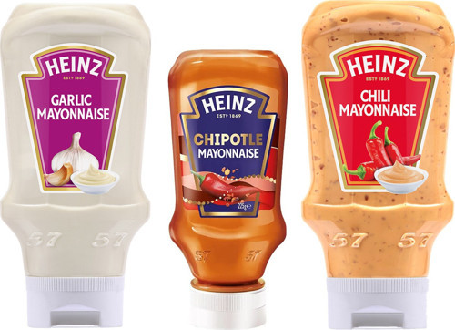 Mayonez Sarımsaklı 400 gr - Chili Acılı 405 gr - Chipotle 225 gr 3 lü Set